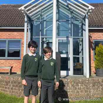 Children from Alton support Ukrainian refugees by walking marathon | altonherald.com - Alton Herald