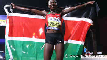 Kenyan marathon champ Chepngetich eyes faster time at worlds - FRANCE 24 English