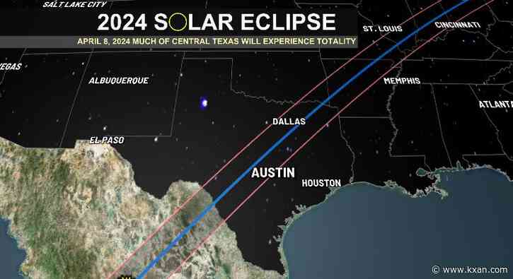 Look up! Total solar eclipse over Central Texas is 2 years away