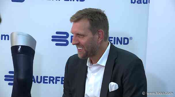 Dirk Nowitzki in Austin, talking Mavs and new venture
