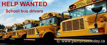 School bus driver shortage causing cancellation of routes in Renfrew County and District - PembrokeToday.ca