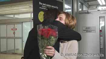 'They're really here': Ukrainian U of S student reunites with family fleeing war