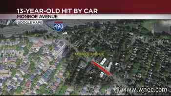 13-year-old boy hit by car on Monroe Ave