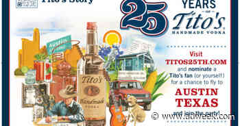 Tito’s Celebrates 25th Anniversary With New Bottle and AR Experience