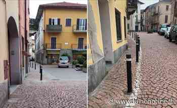 Germignaga, dissuasori in centro e polemiche sui social - Luino Notizie