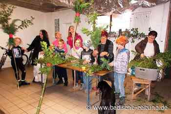 Das Palmenbinden hat in Nordweil eine lange Tradition - Kenzingen - Badische Zeitung