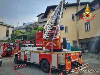 Bellano, incendio a Bonzeno: intervengono pompieri - Lecco Notizie