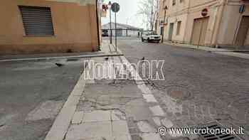 Crotone, danneggiamenti? Una mano di cemento e via... ~ CrotoneOk.it - CrotoneOK.it