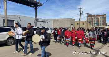 Sask. women walking cross-country for missing and murdered reach Saskatoon - CKOM News Talk Sports