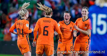 Oranje Leeuwinnen halen uit tegen Cyprus en evenaren recordzege - Hart van Nederland