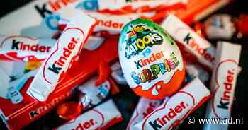 België en Nederland halen alle Kinder-chocolade uit de schappen, Ferrero-fabriek in België dicht - AD.nl
