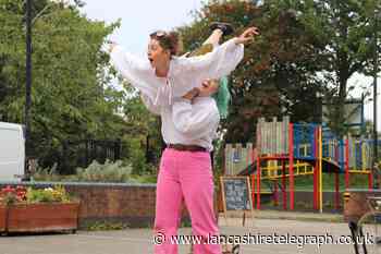 Female-led dance troupe bring time travelling show to East Lancs school