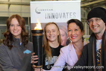 VIDEO: Torch design for BC Games unveiled at Vancouver Island college – Comox Valley Record - Comox Valley Record