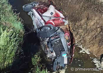 Incidente autonomo nella notte tra Ronsecco e Lachelle - Prima Vercelli