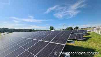 Usina Minigeradora Fotovoltaica será inaugurada hoje em Elias Fausto - Comando Notícia