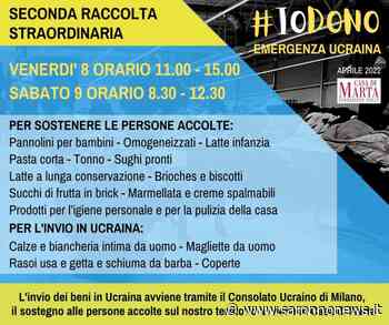 Seconda raccolta straordinaria per l'Ucraina da Casa di Marta a Saronno - SaronnoNews.it