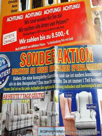 Steinen: Verbraucherschutz warnt vor Flyern zum Goldankauf - Verlagshaus Jaumann - www.verlagshaus-jaumann.de