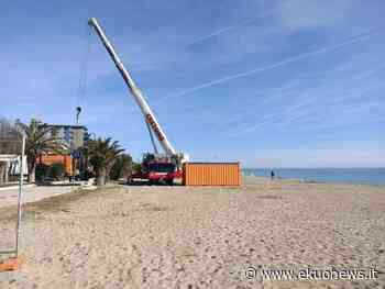 FOTO | Alba Adriatica, aperto il cantiere per la spiaggia di alimentazione - ekuonews.it
