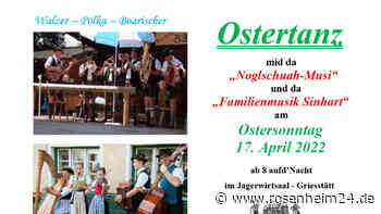 Traditioneller Ostertanz des Trachtenvereins Immagrea Griesstätt im Jagerwirtsaal