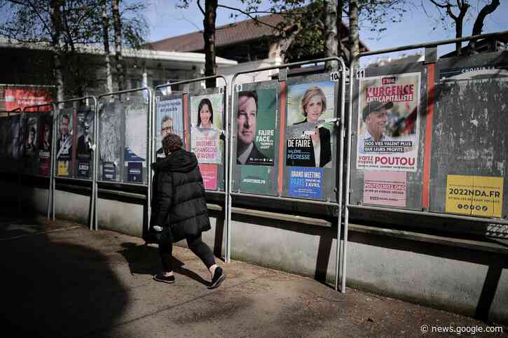 Polls open in 1st round of France's presidential election - The Associated Press
