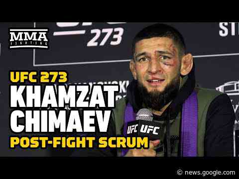 Khamzat Chimaev Reveals Mistakes He Made Against Gilbert Burns | UFC 273 | MMA Fighting - MMAFightingonSBN