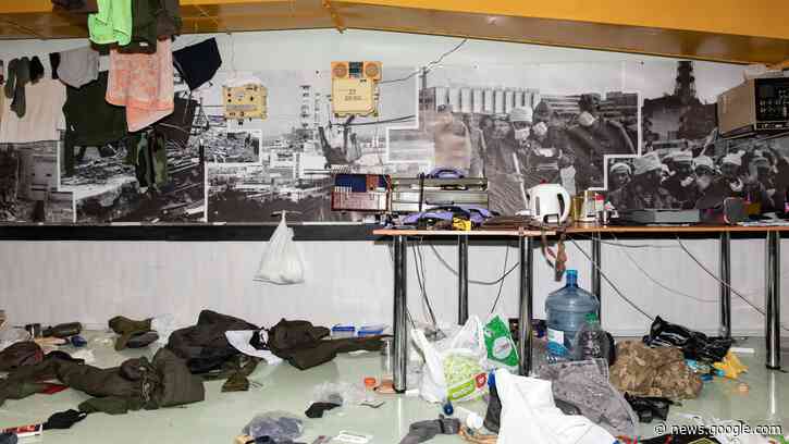 Russian troops at Chernobyl dug trenches in radioactive zone — Ukraine - Axios