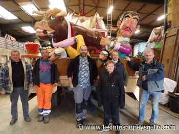 Ploërmel. Les carnavaliers finalisent leurs chars, pour les parades des 1er et 7 mai - Les Infos du Pays Gallo