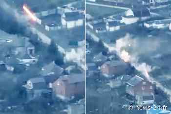 Moment incroyable Des chars russes sont réduits en pièces par des balles traçantes après avoir été pris en - News 24