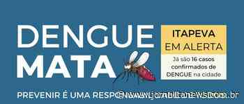 Saúde de Itapeva registra 12 casos de dengue contraídos no próprio município este ano - Jornal Ita News