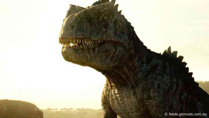 Jurassic World Dominion’s Giga Dinosaur is “Like the Joker,” Gonna Lose to Blue the Raptor