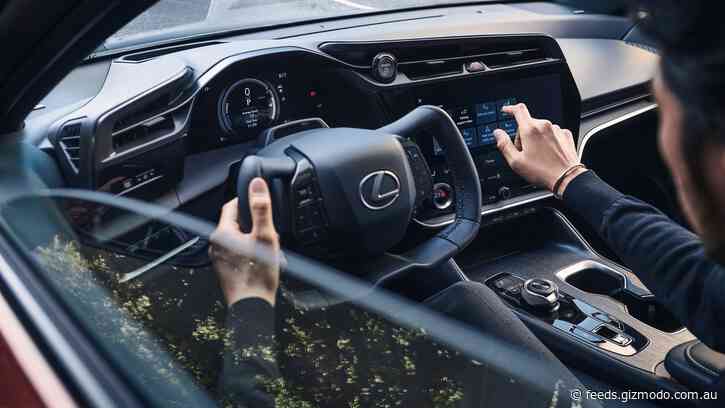 Lexus Teases New EV That Comes With a Goddamn Yoke