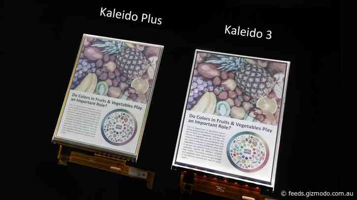 E Ink’s New Colour Electronic Paper Is Fast Enough to Play Videos