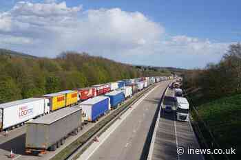 Dover-bound holidaymakers warned to take food and drink amid Easter travel chaos - iNews