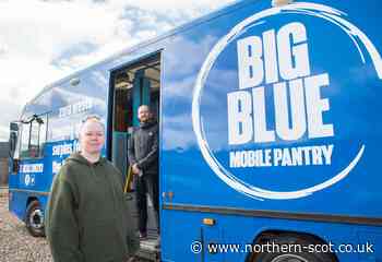 Big Blue Mobile Pantry aiming to alleviate food waste and soaring costs in rural areas to launch in Moray - Northern Scot