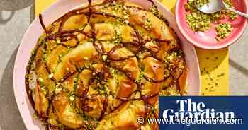 Chocolate filo spirals: Ravneet Gill’s recipe for chocolate and ricotta börek - The Guardian