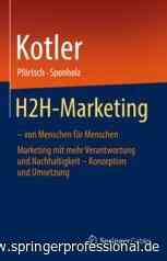 H2H-Marketing – von Menschen für Menschen | springerprofessional.de - Springer Professional