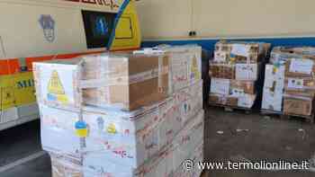 Termoli per l'Ucraina: pronto il carico da 22 tonnellate di beni raccolti in città - Termoli Online
