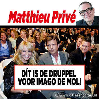 ,,Dít is de druppel voor imago De Mol!” - Ditjes en Datjes