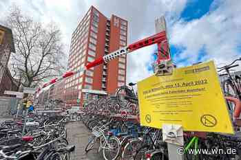 Rund um den Hauptbahnhof: Abbau von fast  2500 Fahrradständern