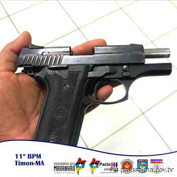 PMMA apreende arma de fogo em Timon • PM/MA - Polícia Militar do Maranhão - SSP/MA (.gov)
