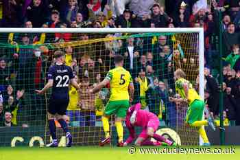 Norwich end wait for a win by beating fellow strugglers Burnley - Dudley News