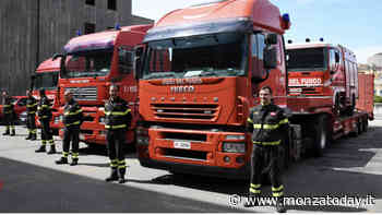 I vigli del fuoco di Monza donano un automezzo alla Moldavia per aiutare gli ucraini in fuga - MonzaToday