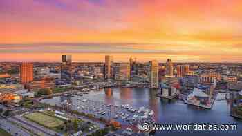 Baltimore, Maryland - Worldatlas.com