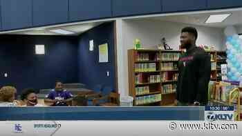 Baltimore Raven Tyus Bowser visits alma mater Tyler High - KLTV