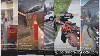 ‘Splat Gun’ TikTok Challenge Comes To Maryland, Officials Say - CBS Baltimore