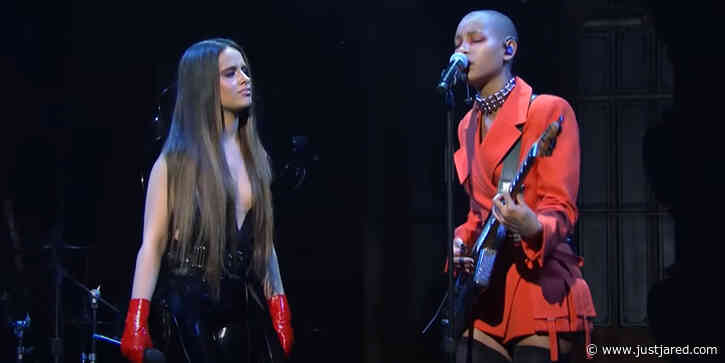 Camila Cabello Performs 'Bam Bam' & 'Psychofreak' With Willow on 'SNL'