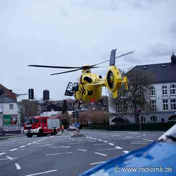 Hubschraubereinsatz nach Arbeitsunfall in Iserlohn - Radio MK
