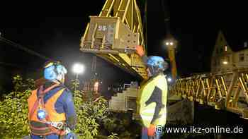 Iserlohn-Lasbeck: Die Behelfsbrücke wird wieder abgebaut - IKZ News