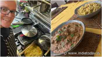 Australia PM Scott Morrison cooks Khichdi to celebrate new trade agreement with India. See pics - India Today