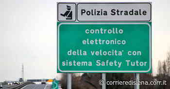 Rapolano Terme, il tutor arriva anche sulla Siena-Bettolle. Sarà installato dal Comune - Corriere di Siena